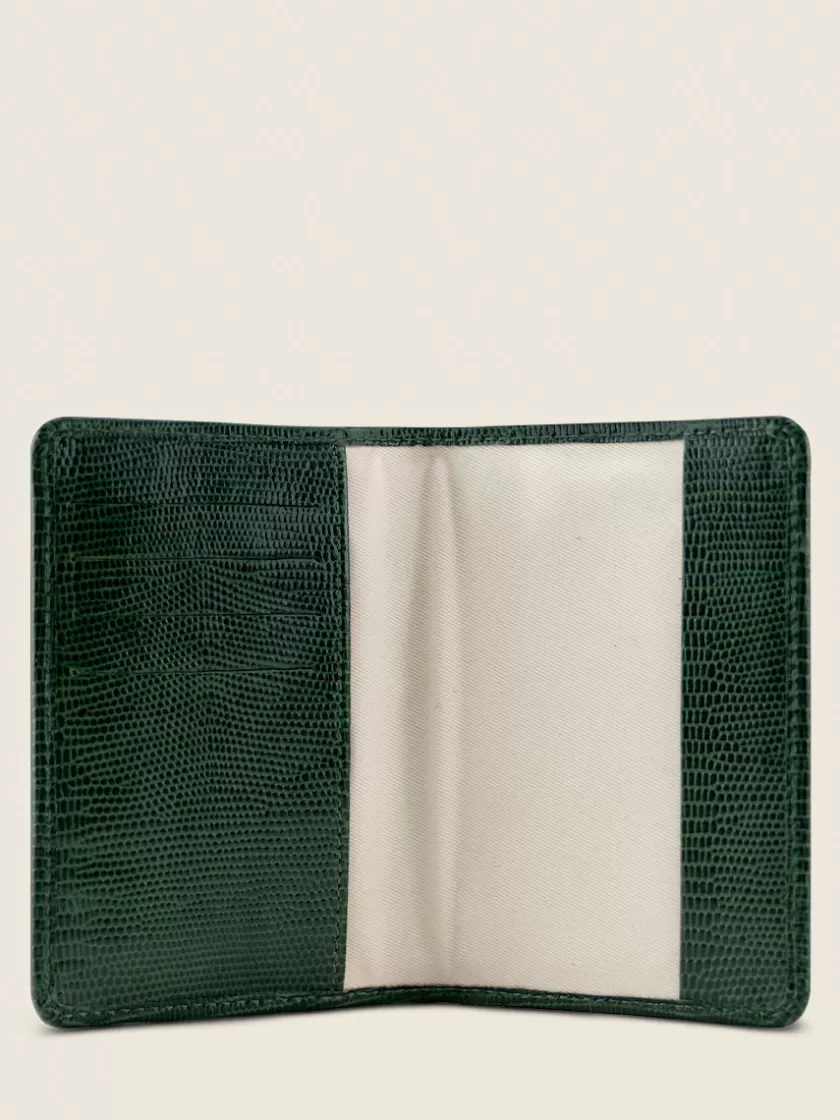 L'Étui Pour Passeport 1960 - Malachite | PAUL MARIUS Hot