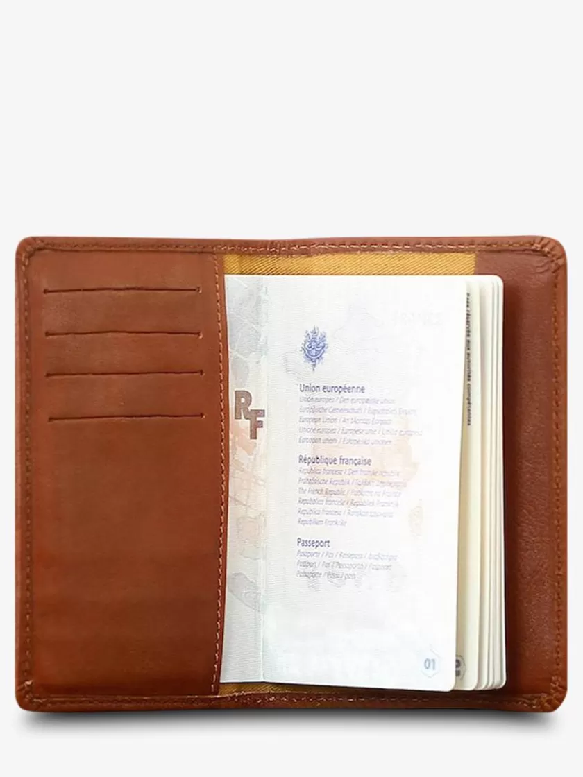 L'Étui Pour Passeport - Light Brown | PAUL MARIUS New