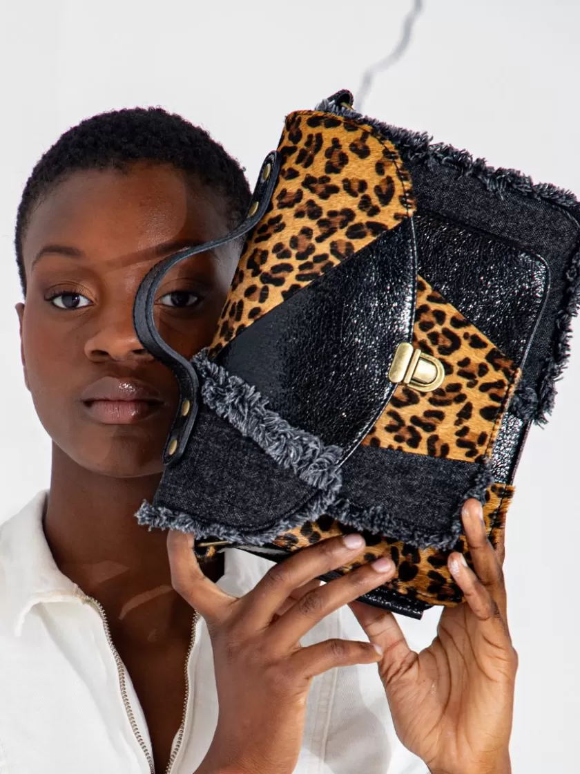 Mademoiselle George Chimère - Denim / Black | PAUL MARIUS Best Sale