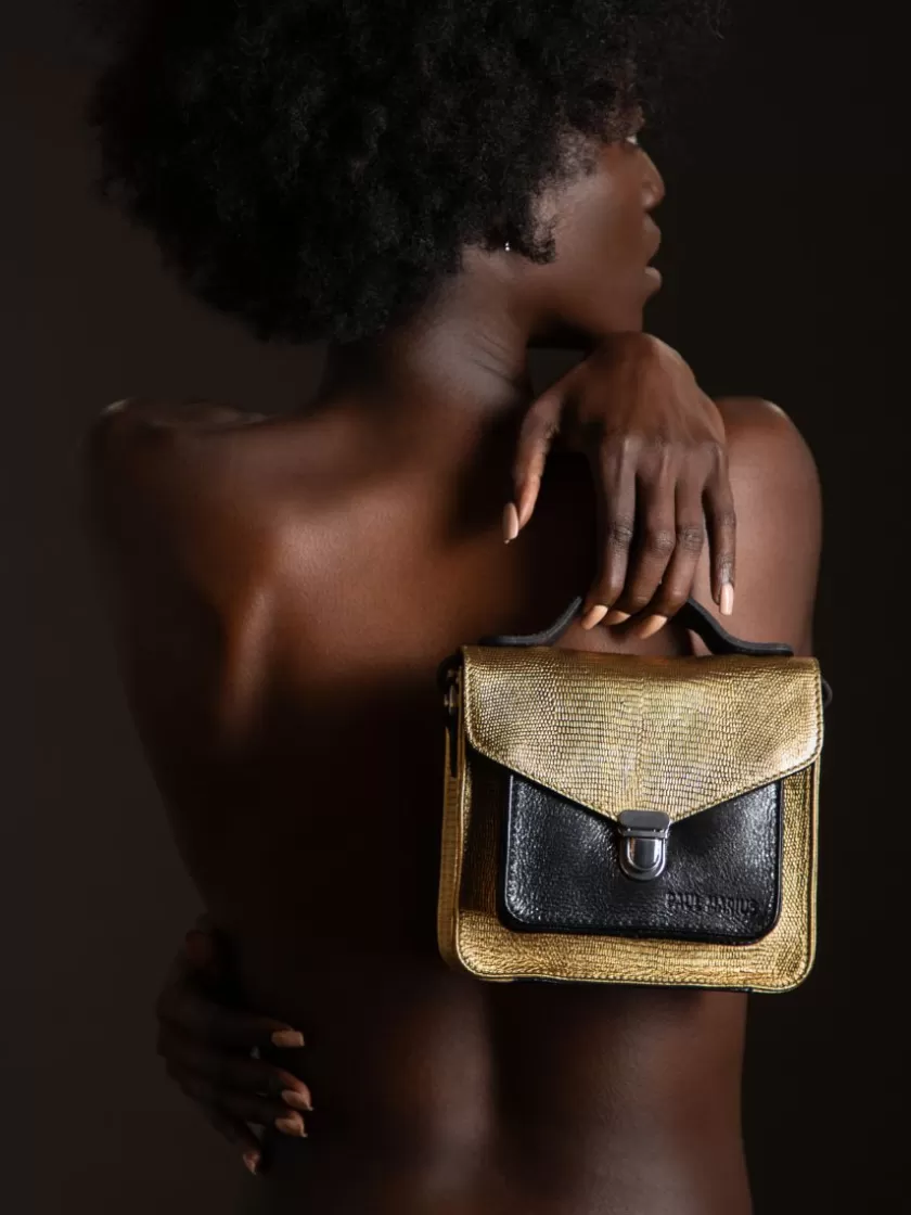Mademoiselle George XS - Shimmering Black Gold | PAUL MARIUS Fashion