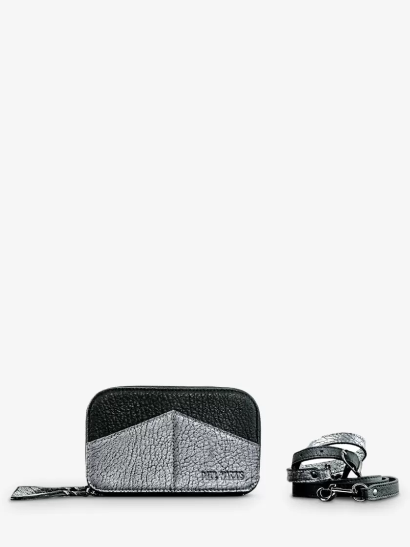 Paula - Silver / Black | PAUL MARIUS Flash Sale