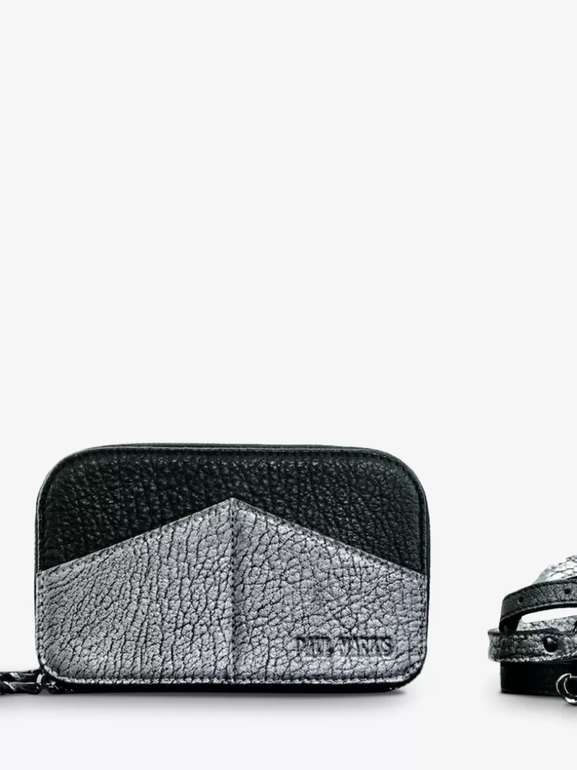 Paula - Silver / Black | PAUL MARIUS Flash Sale