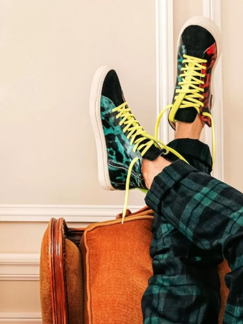 PM001 - Green Red Leopard | PAUL MARIUS Cheap