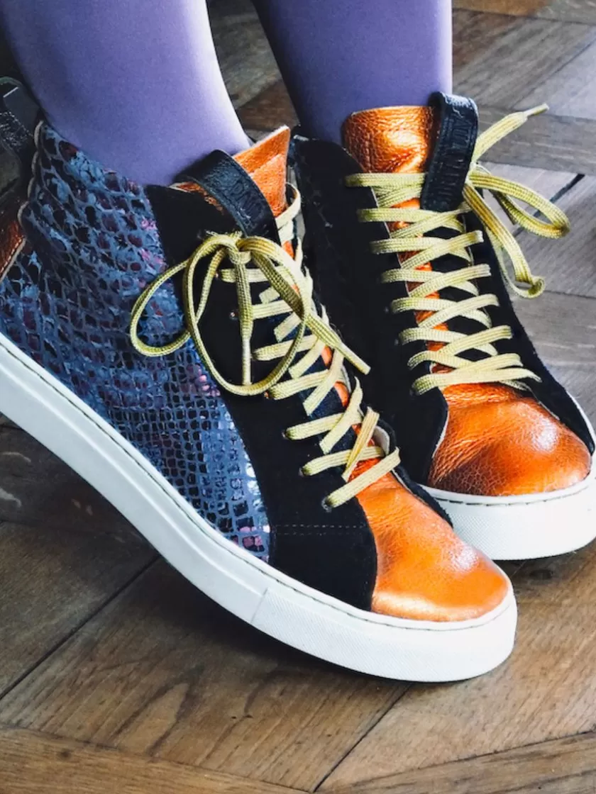 PM001 - Python Abyss Metallic Orange | PAUL MARIUS Sale