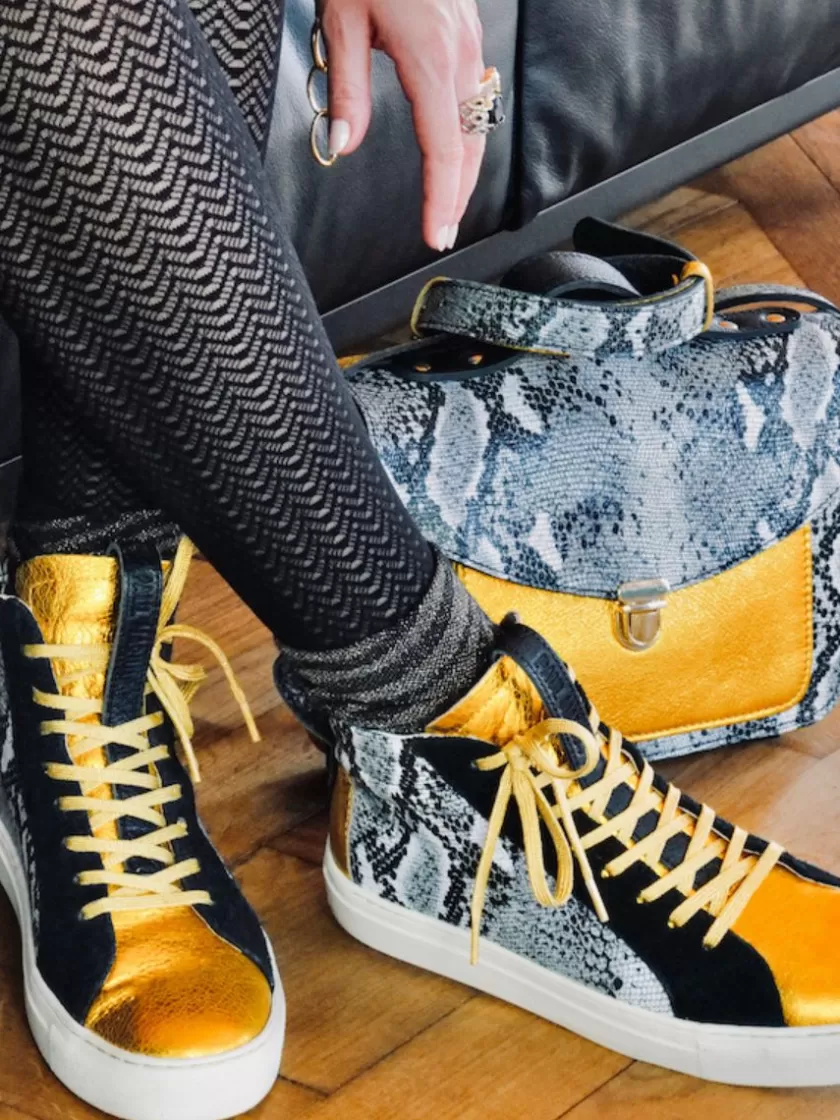 PM001 - Python Granite Metallic Yellow | PAUL MARIUS Cheap