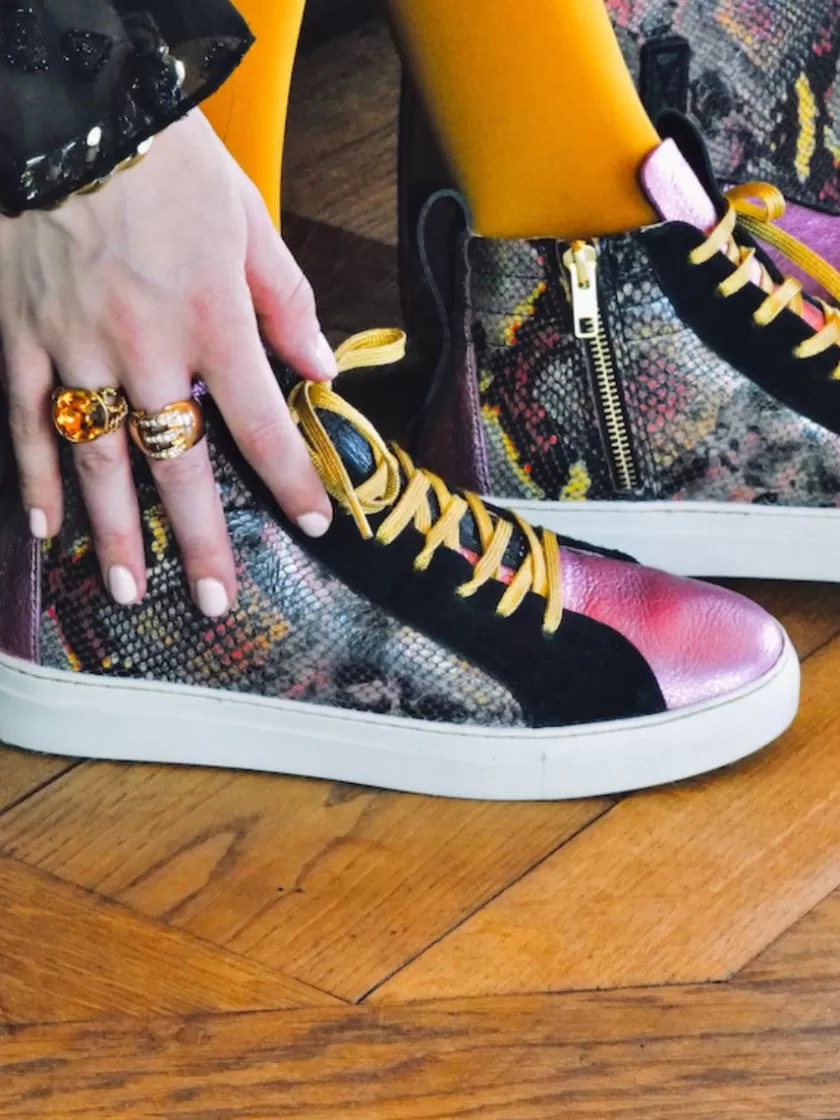 PM001 - Python Magma Metallic Pink | PAUL MARIUS Cheap