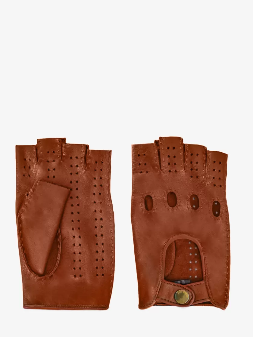 Racing Mittens Men - Light Brown | PAUL MARIUS Flash Sale