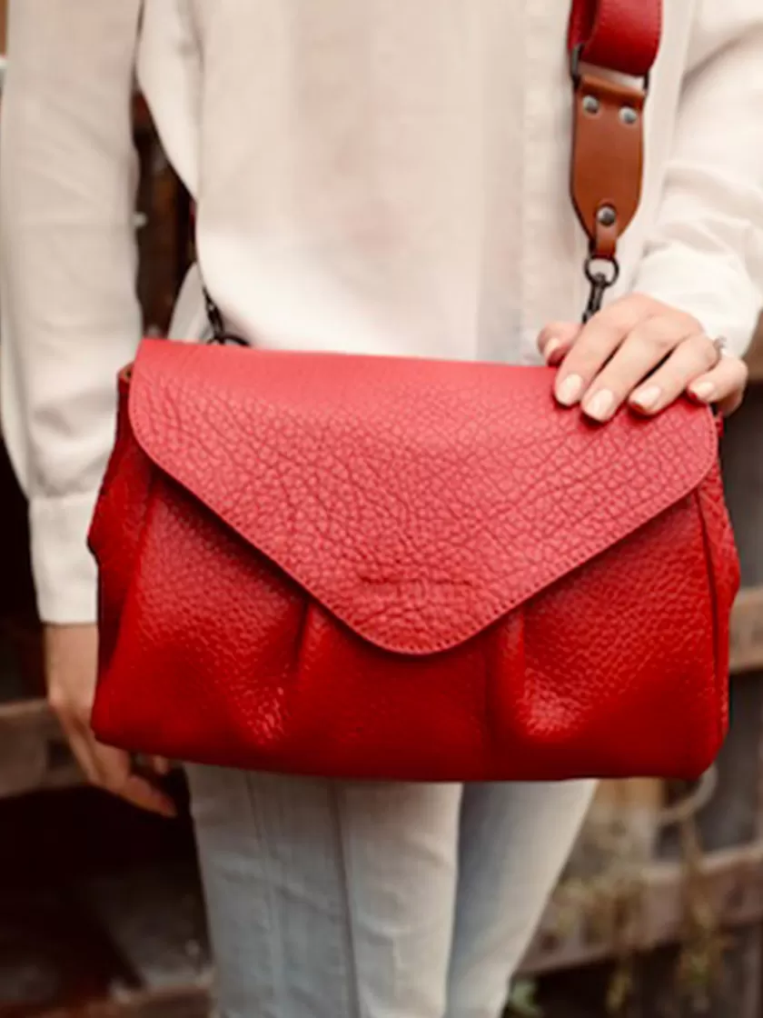 Suzon M - Carmine Red | PAUL MARIUS Best Sale